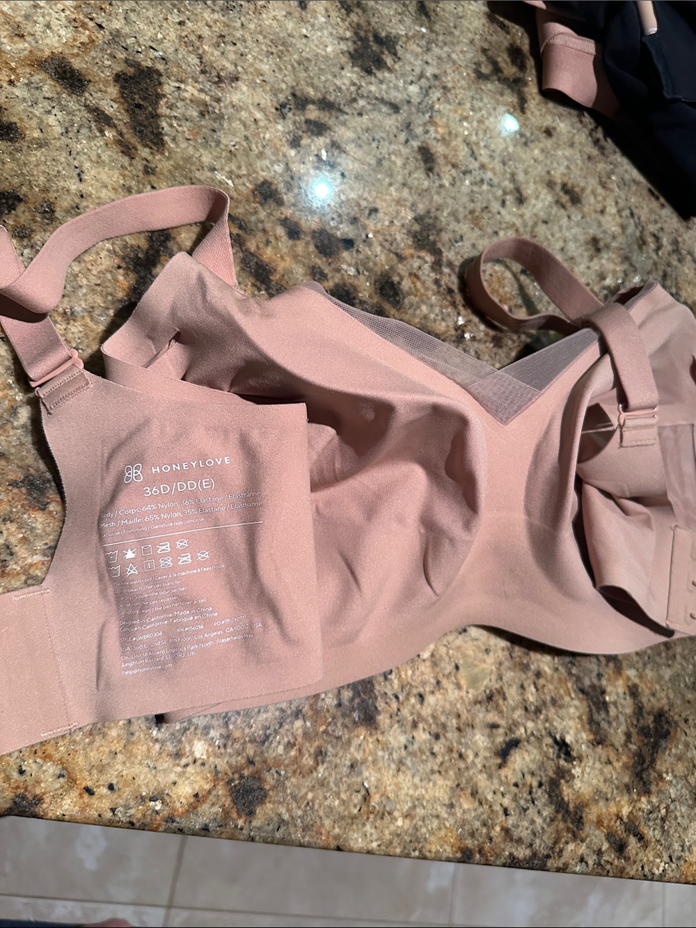 Honeylove Wire Free CrossOver Bra, 36D/DD - Picture 8 of 8